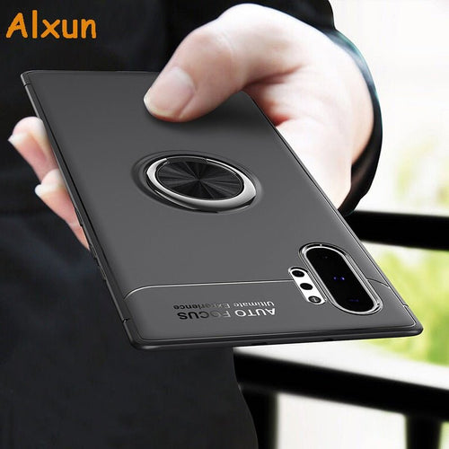 Samsung Galaxy Note 10 Car Holder Stand Magnetic Plus Case - Note 10 Ring Case - Redpepper Cases