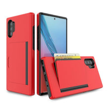 Load image into Gallery viewer, Samsung Galaxy Note 10 - Note 10 Plus Credit Card Wallet Case - Redpepper Cases