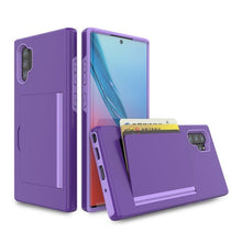 Load image into Gallery viewer, Samsung Galaxy Note 10 - Note 10 Plus Credit Card Wallet Case - Redpepper Cases