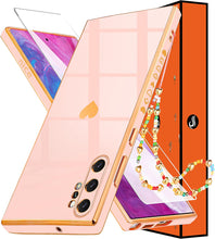 Load image into Gallery viewer, Samsung Galaxy Note 10 Plus 5G/4G 6.8 Inch Love Hearts Pattern Black Gold - Redpepper Cases