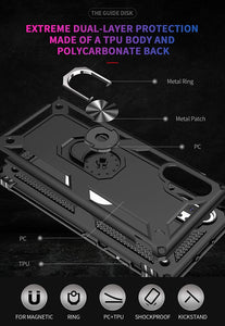 Samsung Galaxy Note 10 Plus Case Drop Tested Shockproof Cover Case Black - Redpepper Cases