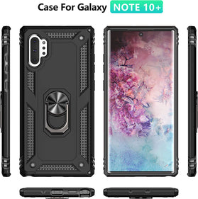 Samsung Galaxy Note 10 Plus Case Drop Tested Shockproof Cover Case Black - Redpepper Cases