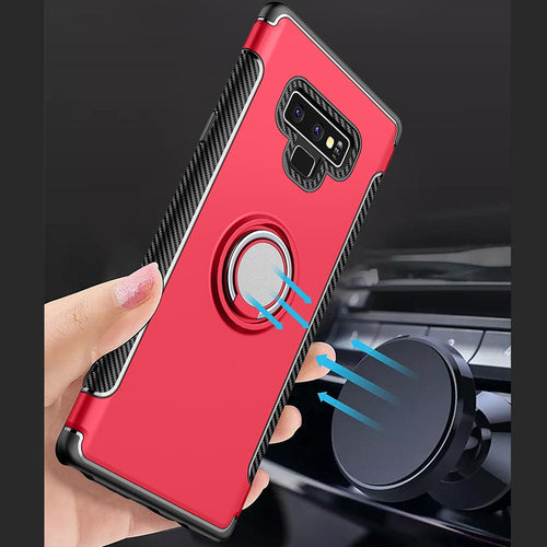 Samsung Galaxy Note 9 Magnetic Car Holder Shockproof Case - Redpepper Cases