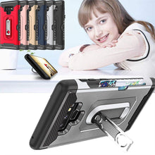 Load image into Gallery viewer, Samsung Galaxy Note 9 Wallet Credit Card Holder Case - Redpepper Cases