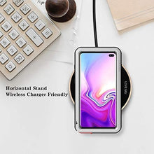 Load image into Gallery viewer, Samsung Galaxy S10 Plus Case Built in Glass Screen Protector Silver - Redpepper Cases