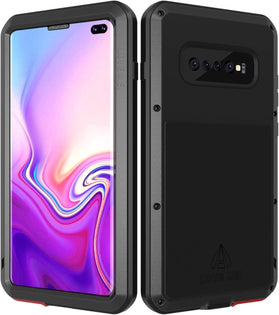 Samsung Galaxy S10 Plus Case Built in Glass Screen Protector Silver - Redpepper Cases