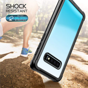 SAMSUNG GALAXY S10 PLUS CASE – S10 PLUS CASE BUILT IN SCREEN PROTECTOR SUPPORT WIRELESS CHARGING - Redpepper Cases