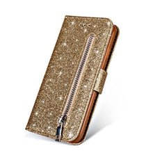 Load image into Gallery viewer, Samsung Galaxy S10 Plus Wallet Glitter Case | Galaxy S9 Plus Wallet Glitter Cases - Redpepper Cases