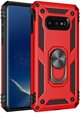 Samsung Galaxy S10e Case Military Armor Ring Cover Holster Compatible Inch - Redpepper Cases