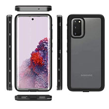 Load image into Gallery viewer, Samsung Galaxy S20 Waterproof Case With Built-in Screen Protector, IP68 Certified Waterproof Shockproof Dustproof Scrach Resistant Cases Full-Body Rugged Holster for Galaxy S20 / S20 5G 6.2&quot; (black) - Redpepper Cases