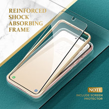 Load image into Gallery viewer, Samsung Galaxy S21 Case Screen Protector &amp; Camera Lens Protector Sand/Brown - Redpepper Cases