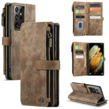 Load image into Gallery viewer, Samsung Galaxy S21 Series Ultra Leather Wallet Case - Redpepper Cases