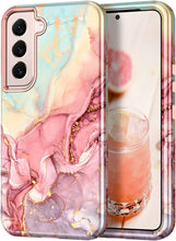 Load image into Gallery viewer, Samsung Galaxy S22 5G Case,Marble Pattern Drop Protective Cover - Redpepper Cases
