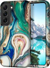 Load image into Gallery viewer, Samsung Galaxy S22 5G Case,Marble Pattern Drop Protective Cover - Redpepper Cases