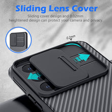 Load image into Gallery viewer, Samsung Galaxy S22 Cas Slide Camera Cover case, Black - Redpepper Cases