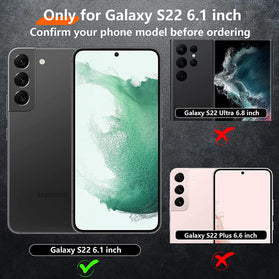 Samsung Galaxy S22 Case, 2 Pack Screen Protector Full-Body Protection - Redpepper Cases