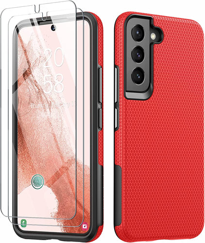 Samsung Galaxy S22 Case,Dual Protective Protection Shockproof Phone Case - Redpepper Cases