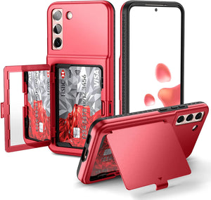 Samsung Galaxy S22 Plus Case - WeLoveCase Wallet Case Rose Gold - Redpepper Cases