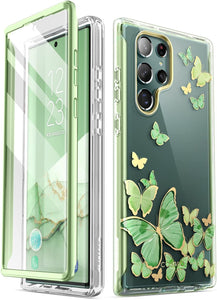 Samsung Galaxy S22 Ultra Slim Stylish Protective Built in Screen Protector Case - Redpepper Cases