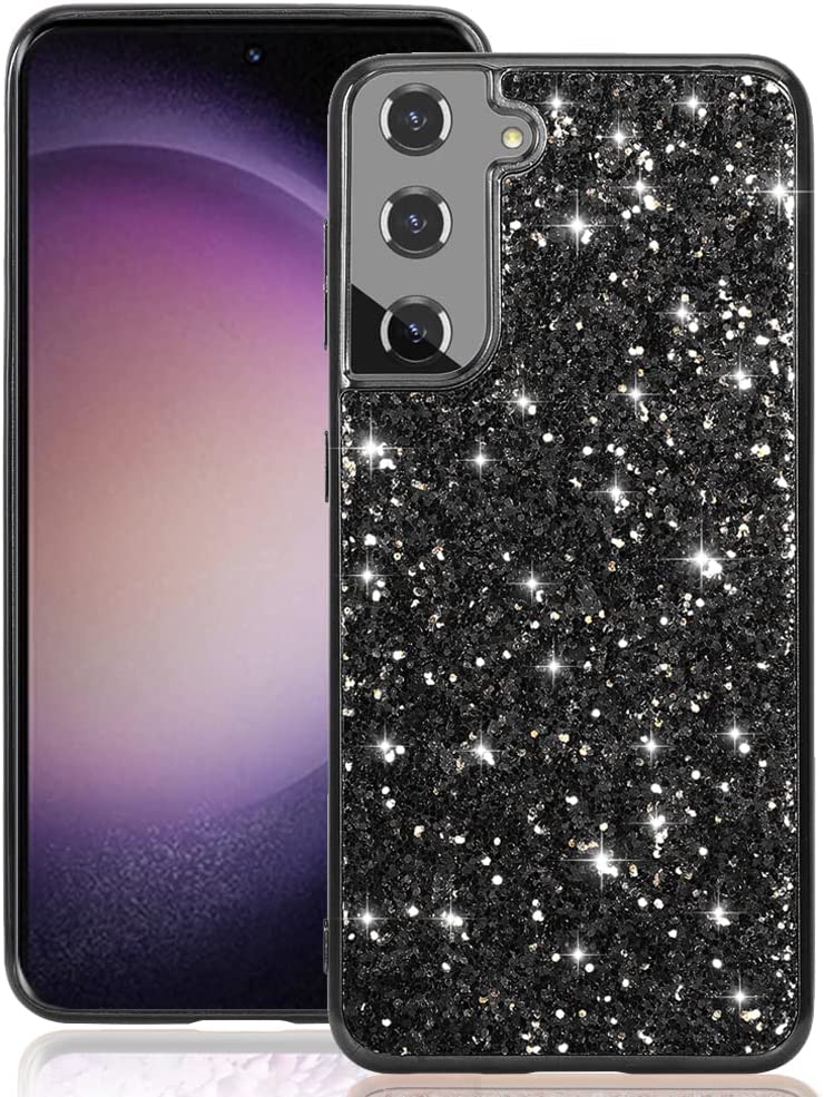 Samsung Galaxy S23 3D Cute Bling Glitter Bumper Case - Redpepper Cases