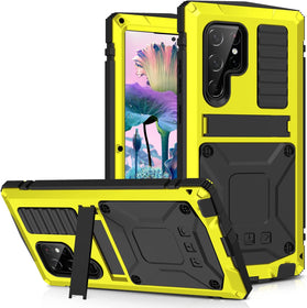 Samsung Galaxy S23 Metal Kickstand Heavy Duty Aluminum Case - Redpepper Cases