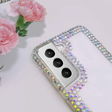 Load image into Gallery viewer, Samsung Galaxy S23 Plus 3D Glitter Sparkle Bling Crystal Rhinestone Diamond Bumper Case - Redpepper Cases