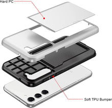 Load image into Gallery viewer, Samsung Galaxy S23 Plus Dual Layer Heavy Duty Hidden Card Slot Wallet Case - Redpepper Cases