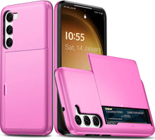 Load image into Gallery viewer, Samsung Galaxy S23 Plus Dual Layer Heavy Duty Hidden Card Slot Wallet Case - Redpepper Cases