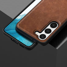 Load image into Gallery viewer, Samsung Galaxy S23 Plus Premium Leather Stylish Elegant Soft Grip Case - Redpepper Cases