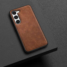 Load image into Gallery viewer, Samsung Galaxy S23 Plus Premium Leather Stylish Elegant Soft Grip Case - Redpepper Cases