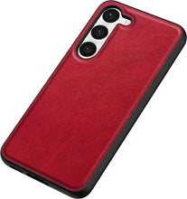 Load image into Gallery viewer, Samsung Galaxy S23 Plus Premium Leather Stylish Elegant Soft Grip Case - Redpepper Cases