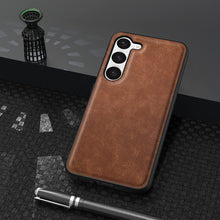 Load image into Gallery viewer, Samsung Galaxy S23 Plus Premium Leather Stylish Elegant Soft Grip Case - Redpepper Cases