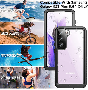 Samsung Galaxy S23 Plus Waterproof Built in Screen Protector Case - Redpepper Cases