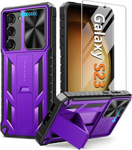 Load image into Gallery viewer, Samsung Galaxy S23 Rugged Kickstand Shockproof Case - Redpepper Cases