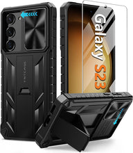 Load image into Gallery viewer, Samsung Galaxy S23 Rugged Kickstand Shockproof Case - Redpepper Cases