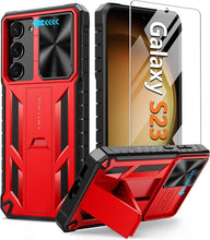 Load image into Gallery viewer, Samsung Galaxy S23 Rugged Kickstand Shockproof Case - Redpepper Cases