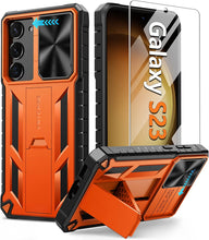 Load image into Gallery viewer, Samsung Galaxy S23 Rugged Kickstand Shockproof Case - Redpepper Cases