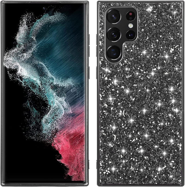 Samsung Galaxy S23 Ultra 3D Bling Glitter Case – Redpepper Cases