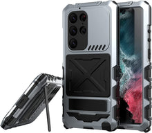 Load image into Gallery viewer, Samsung Galaxy S23 Ultra Aluminum Metal Heavy Duty Case - Redpepper Cases