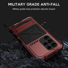 Load image into Gallery viewer, Samsung Galaxy S23 Ultra Aluminum Metal Heavy Duty Case - Redpepper Cases