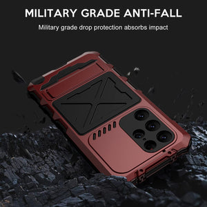 Samsung Galaxy S23 Ultra Aluminum Metal Heavy Duty Case - Redpepper Cases