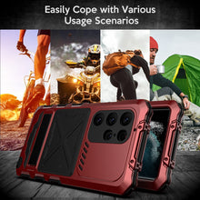 Load image into Gallery viewer, Samsung Galaxy S23 Ultra Aluminum Metal Heavy Duty Case - Redpepper Cases
