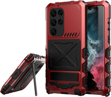 Load image into Gallery viewer, Samsung Galaxy S23 Ultra Aluminum Metal Heavy Duty Case - Redpepper Cases