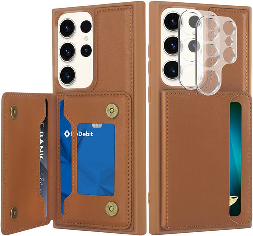 Samsung Galaxy S23 Ultra Wallet Card Holder Magnetic Case - Redpepper Cases