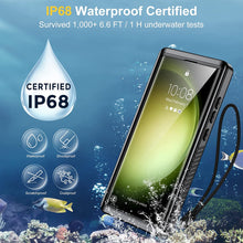 Load image into Gallery viewer, Samsung Galaxy S23 Ultra Waterproof Built in Screen Protector Full Body Underwater Case - Redpepper Cases
