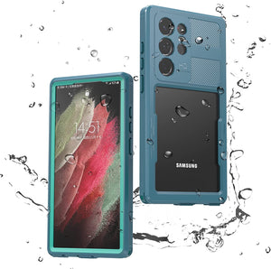 Samsung Galaxy S23 Ultra Waterproof Built in Screen Protector Heavy Duty Shockproof Case - Redpepper Cases