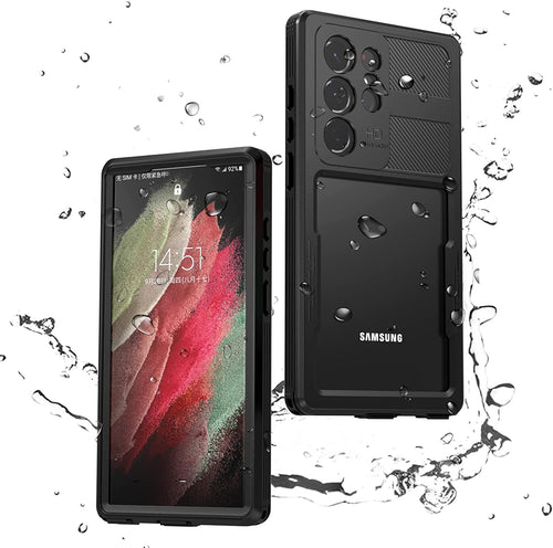 Samsung Galaxy S23 Ultra Waterproof Built in Screen Protector Heavy Duty Shockproof Case - Redpepper Cases