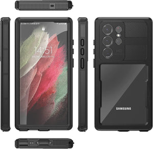 Samsung Galaxy S23 Ultra Waterproof Built in Screen Protector Heavy Duty Shockproof Case - Redpepper Cases