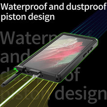 Load image into Gallery viewer, Samsung Galaxy S23 Ultra Waterproof Built in Screen Protector Heavy Duty Shockproof Case - Redpepper Cases