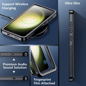 Samsung Galaxy S23 Waterproof Full Body Heavy Duty Rugged Case - Redpepper Cases
